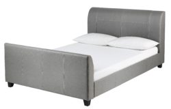 Collection - Enrique Grey - Bed Frame - Small - Double